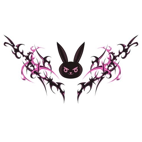 Neon Bunny Sigil